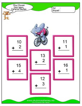 İşlemler yaprak test